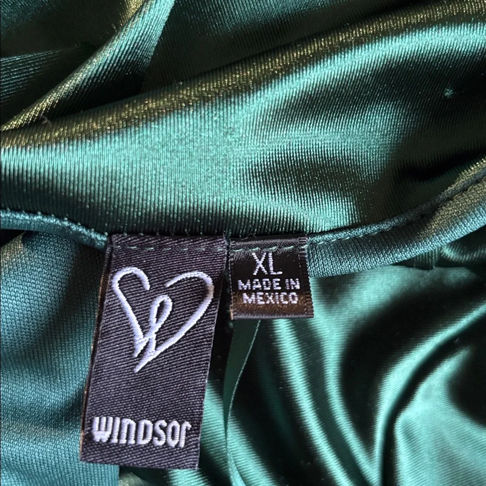 Windsor Forest Green Midi Dress - Picture 3 of 3